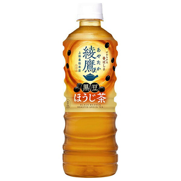 Coca-Cola Ayataka Black Bean Hojicha 525ml PET bottle x 24 bottles [Shipped in Japan]