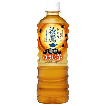 Coca-Cola Ayataka Black Bean Hojicha 525ml PET bottle x 24 bottles [Shipped in Japan]