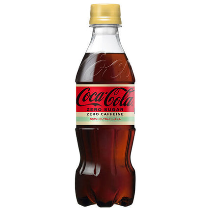 [11/25~ 10% OFF all products!!] [Best before date 2025.01.03 or later] Coca-Cola Zero Caffeine 350ml PET bottle x 24 bottles