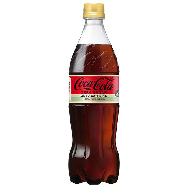 Coca-Cola Coca-Cola Zero Caffeine 700ml plastic bottle x 20 bottles [shipped in Japan]