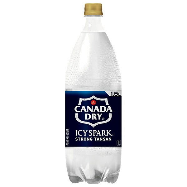 Coca-Cola Icy Spark from Canada Dry 1.5L plastic bottles x 6 bottles [shipped in Japan]