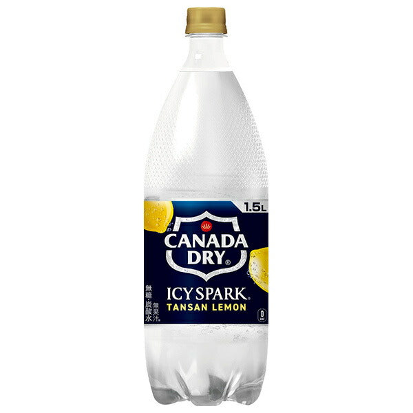 Coca-Cola Icy Spark de Canada Dry Lemon Bouteille plastique 1,5L x 6 pièces