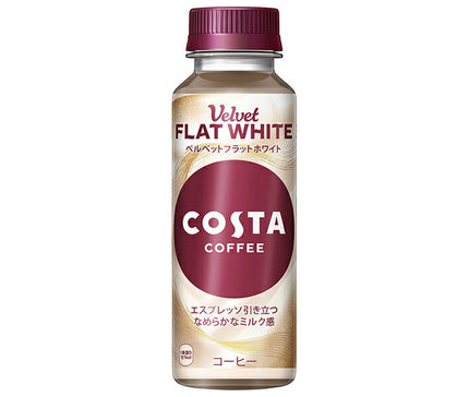 Coca-Cola Costa Coffee Velvet Flat White Bouteille en plastique de 265 ml x 24 bouteilles