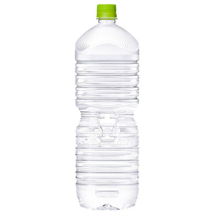 Coca-Cola I Lohas Natural Water Labelless 2L PET bottles x 8 bottles [Shipped in Japan]