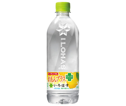 Coca-Cola Irohasu Lemon Plus bouteille plastique 540ml x 24 pièces 