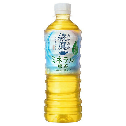 Coca-Cola Ayataka Mineral Green Tea 525ml plastic bottle x 24 bottles [shipped in Japan]