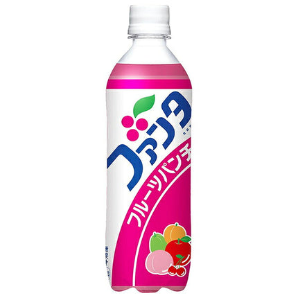 Coca-Cola Fanta Fruit Punch Reprint Design 490ml PET bottle x 24 bottles [Shipped in Japan]