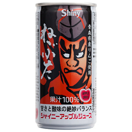 Jus de pomme de la préfecture d'Aomori Jus de pomme brillant Nebuta boîte de 250 g x 30 pièces 
