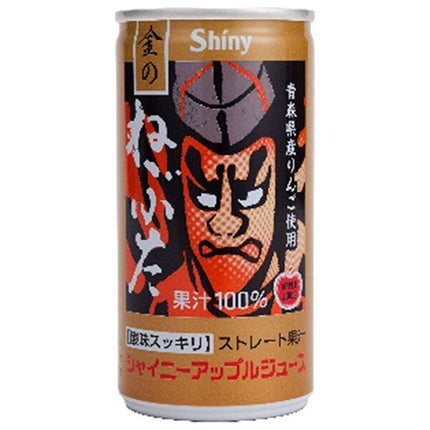 Aomori Prefecture Apple Juice Shiny Apple Juice Kin no Nebuta 195g can x 30 pieces [Shipped in Japan]