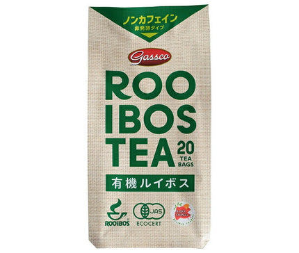 Gasco Organic Rooibos Tea 20TB (Non-fermented type) 40g (2g x 20 bags) x 48 pieces [Shipped in Japan]