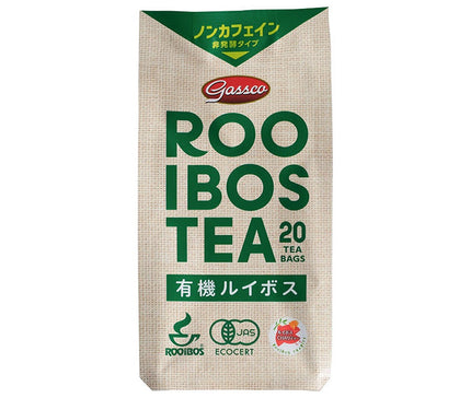 Gasco Organic Rooibos Tea 20TB (Non-fermented Type) 40g (2g x 20 bags) x 48 pieces 