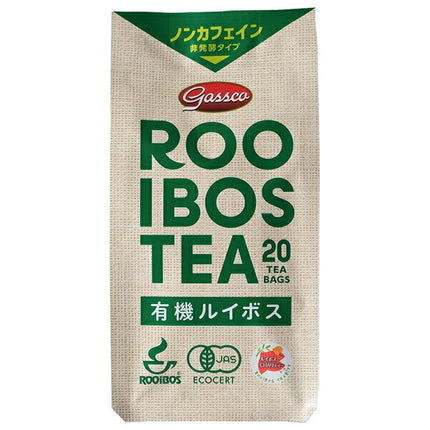 Gasco Organic Rooibos Tea 20TB (Non-fermented type) 40g (2g x 20 bags) x 48 pieces [Shipped in Japan]