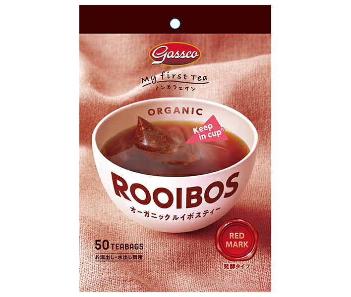 Thé Rooibos Bio Gassco (1,8 g x 50 sachets) x 4 sachets