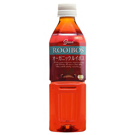 Gass Organic Rooibos Tea 500ml PET x 24 pieces [Shipped in Japan]