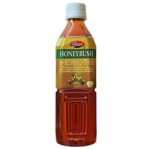 Gass Organic Honey Bush Tea 500ml PET x 24 bottles [Shipped in Japan]