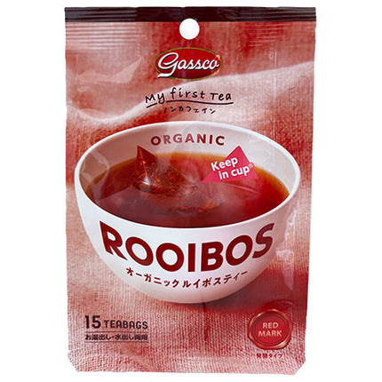 Gassco Organic Rooibos Tea Tea Bags (1.8g x 15 bags) x 24 pieces [Shipped in Japan]