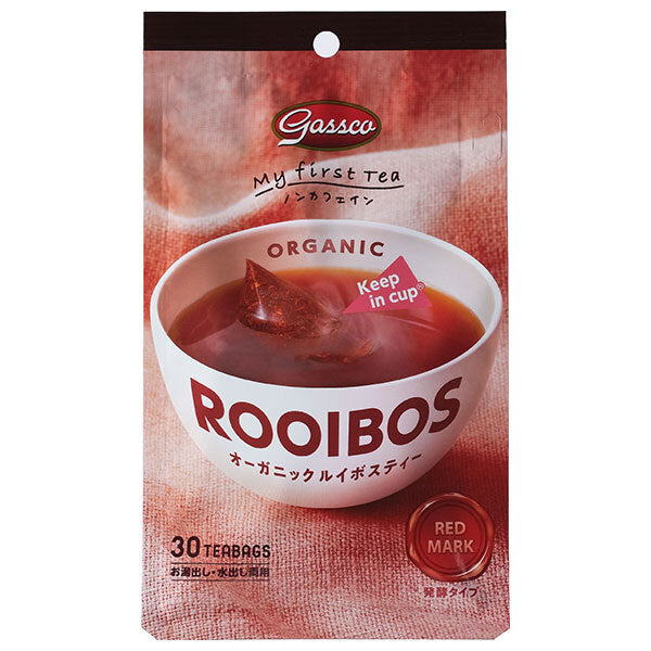 Gass (Gass) Thé Rooibos Bio en sachets (1,8 g x 30 sachets) x 24 boîtes