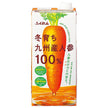 Fukuren 100% winter-grown Kyushu carrot juice 1000ml paper pack x 12 (6 x 2) pieces [shipped in Japan]