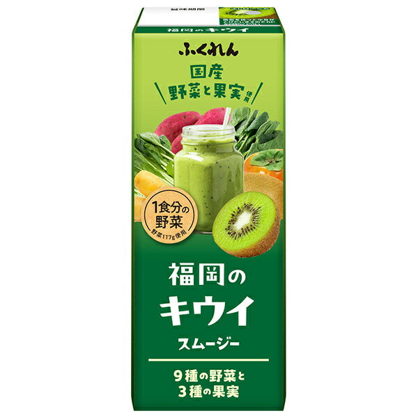 Boisson à base de kiwi de Fukuoka, Fukkuren, en brique de 200 ml, lot de 24.