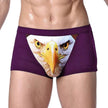 Creative Cartoon Animal Printed Boxer Briefs with pouch underwear men