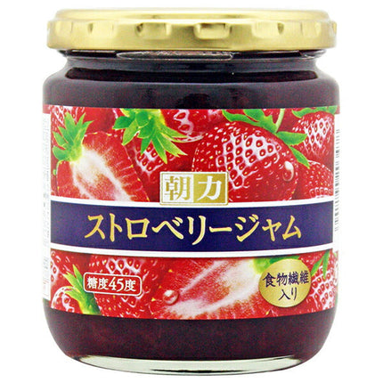 旭フレッシュ モーニングパワー ストロベリージャム 250g瓶×12個入【日本出荷】