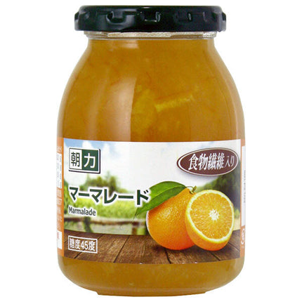 [11/25~ 10% OFF all products!!] Asahi Fresh Morning Power Marmalade 320g bottle x 6 pieces 