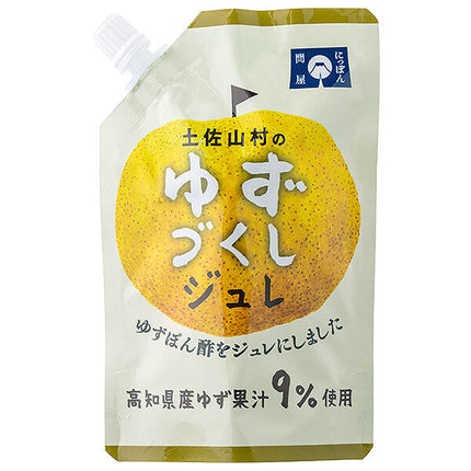 [11/25~ 10% off all products!!] Asahi Fresh Tosayamamura Yuzu Jelly 180g pouch x 12 bags 