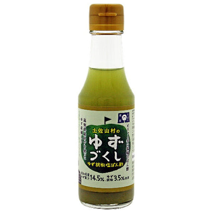 Asahi Fresh Yuzu from Tosayama Village Yuzu Pepper Salt Ponzu 160g bottle x 12 bottles [Shipped in Japan]