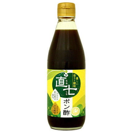 Asahi Fresh Naoshichi Ponzu from Kochi Prefecture 360ml bottle x 10 bottles [Shipped in Japan]