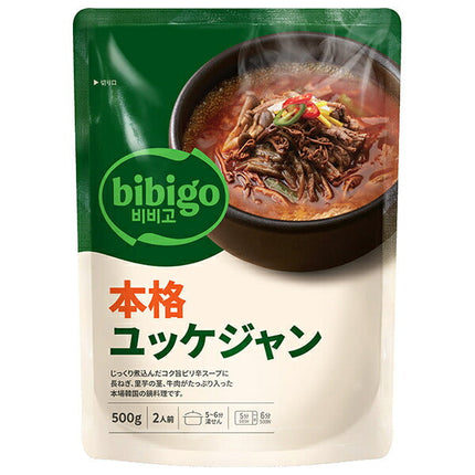 CJ Japan bibigo authentic Yukgaejang 500ml x 18 bags 