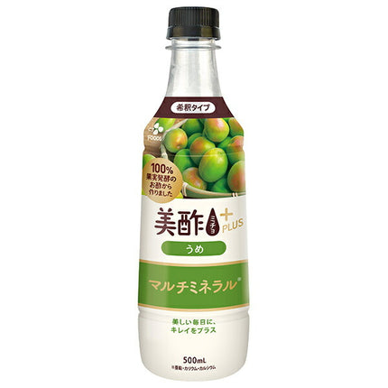 CJ Japan Micho Plus Plum 500ml PET x 24 pieces [Shipped in Japan]