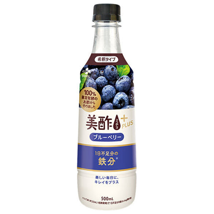 CJ Japan Micho Plus Blueberry 500ml plastic bottle x 24 bottles [shipped in Japan]