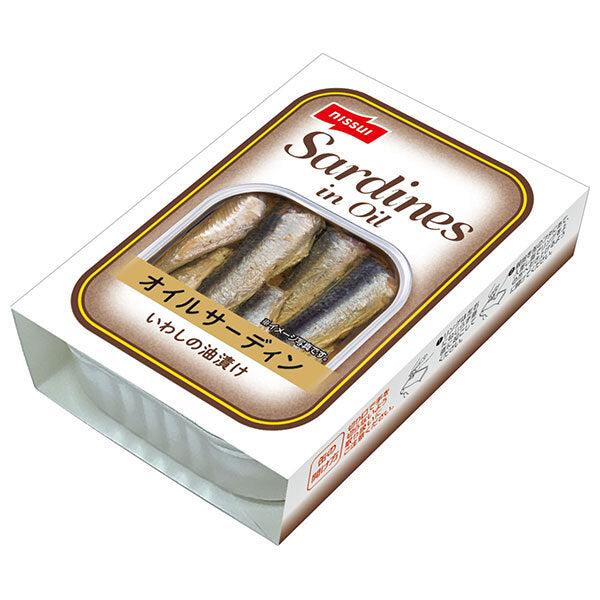 Nissui Oil Sardine boîte de 110g x 6 pièces 