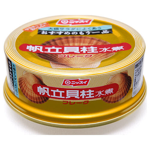 Nissui Scallop Flakes 70g can x 24 pieces [shipped in Japan]