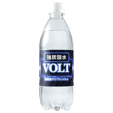 Surf Beverage VOLT Strong Carbonated Water 500ml PET bottles x 24 bottles [Shipped in Japan]