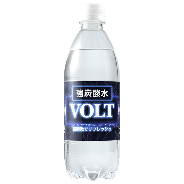 サーフビバレッジ VOLT 強炭酸水 500mlPET×24本入【日本出荷】