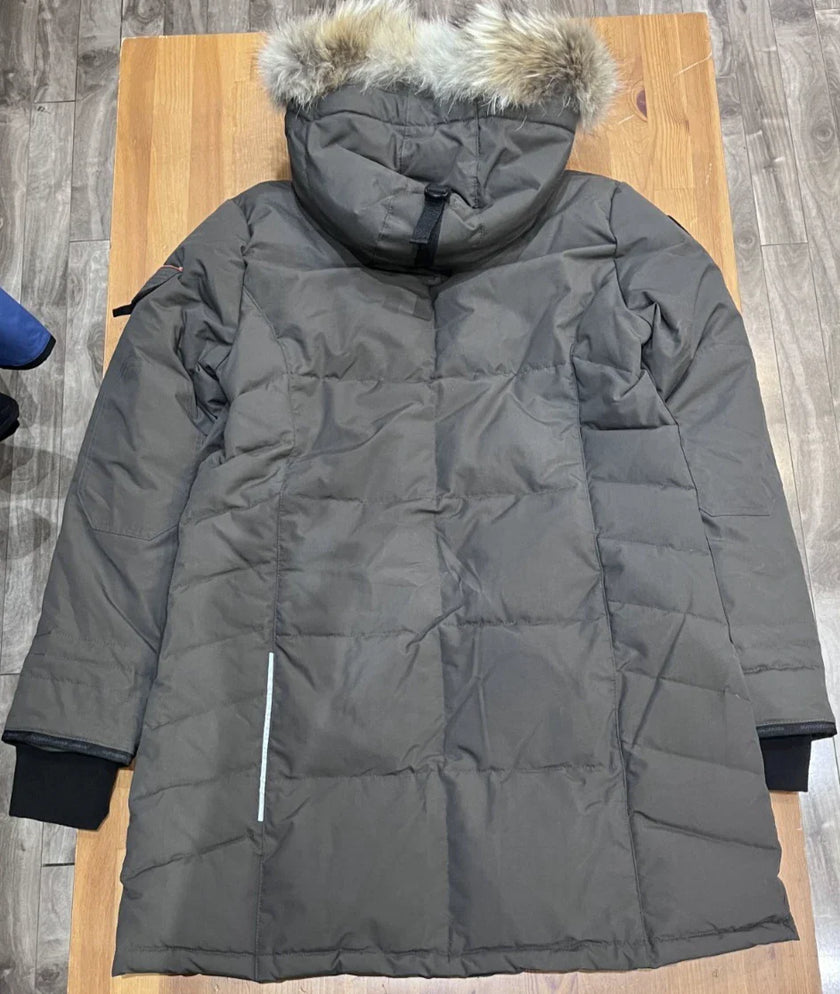 Outdoor Survival Canada OSC Women's Siku -40 Down Parka XL Steel Grey - ON DISPLAY