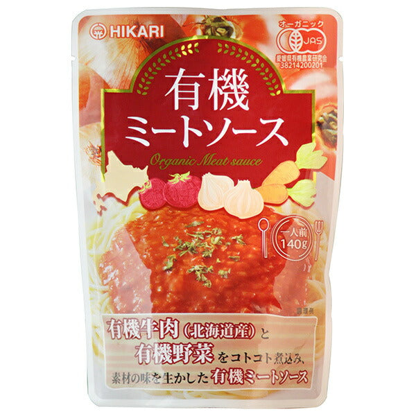 Sauce à la viande biologique Hikari Foods pochette 140 g x 20 sachets 