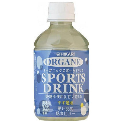 Hikari Foods Organic Sports Drink 280ml PET bottles x 24 pieces [Shipped in Japan]