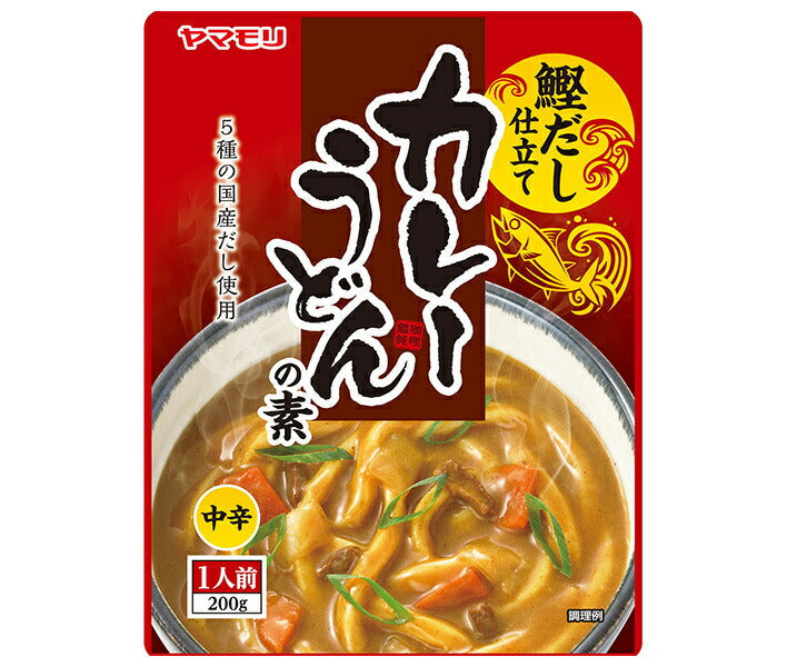 [11/25~ 10% off all products!!] Yamamori Curry Udon Base 200g x 32 pieces