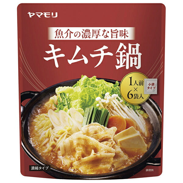 ヤマモリ キムチ鍋つゆ (35g×6袋入)×15箱入【日本出荷】