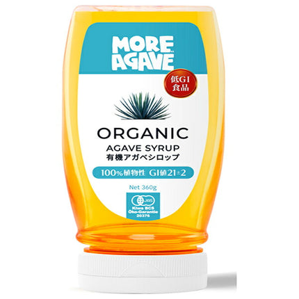 NS Foods Service More Agave Organic Agave Syrup 360g x 6 bottles [Shipped in Japan]