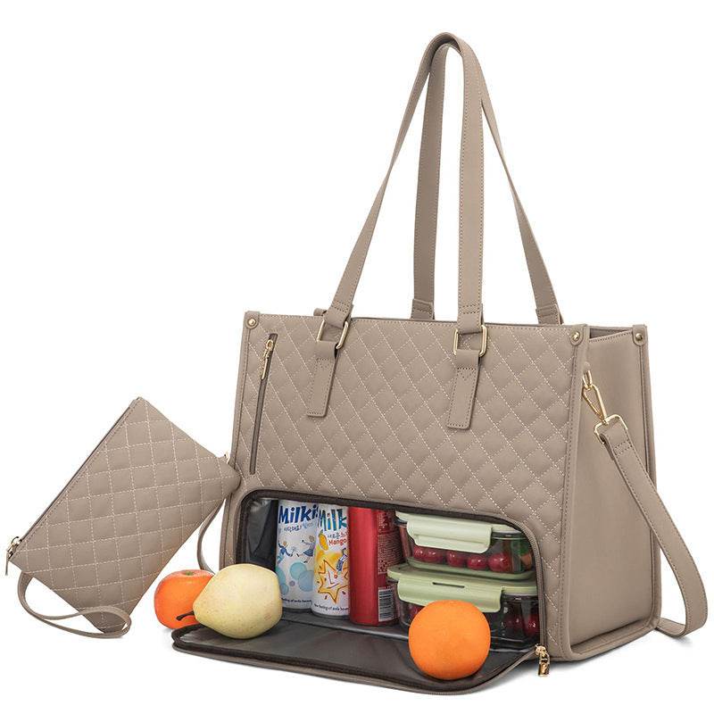 Women's Insulated Lunch Bag Handbag – Thermal Work Tote