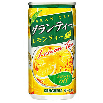Sangaria Grand Tea Lemon Tea 185g can x 30 bottles [shipped in Japan]