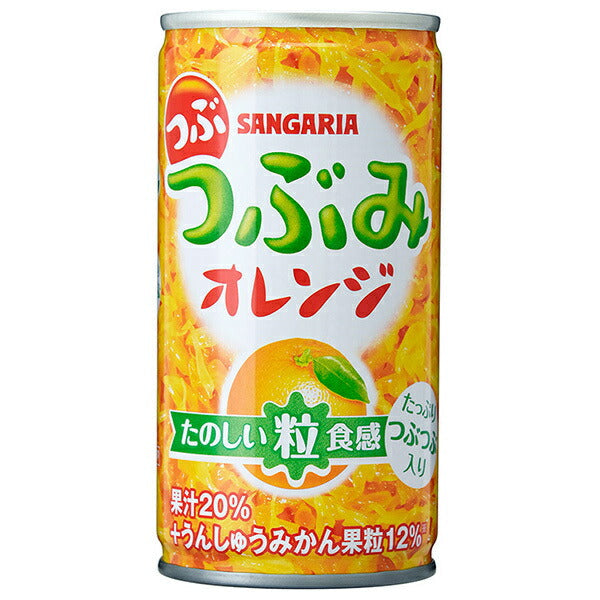 Sangaria Crushed Orange 190g can x 30 pieces [Shipped in Japan]
