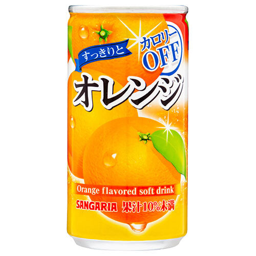 Sangaria Refreshing Orange 185g can x 30 pieces [Shipped in Japan]