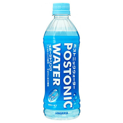 Sangaria Postnic Water 500ml plastic bottle x 24 pieces [shipped in Japan]