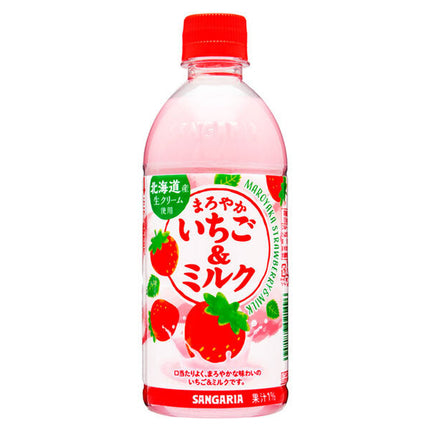 Sangaria Mellow Strawberry & Milk 500ml PET bottle x 24 