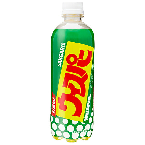 Sangaria Whisper 500ml plastic bottle x 24 pieces [shipped in Japan]