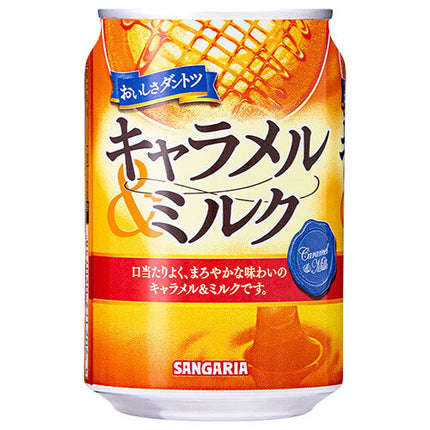 Sangaria Delicious Caramel & Milk 275g can x 24 pieces [Shipped in Japan]